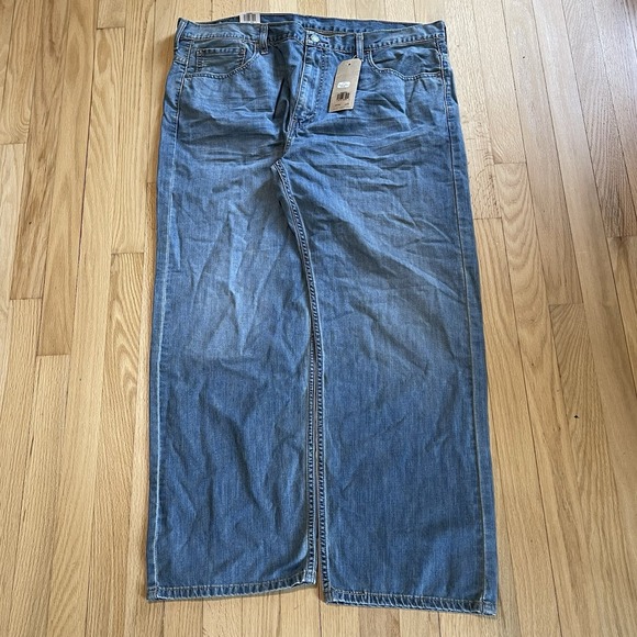 Levi's 569 Loose Straight Fit Jeans Men's 40x32 Medium Wash Western Cowboy 60$ - Picture 4 of 6